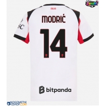 Ženski Nogometni dresi AC Milan Luka Modric #14 Gostujoči 2025-26 Kratek Rokav